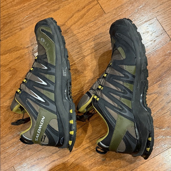 Salomon XA Pro 3D Ultra 2 Men's Trail Shoes - Olive and Black - Picture 6 of 6